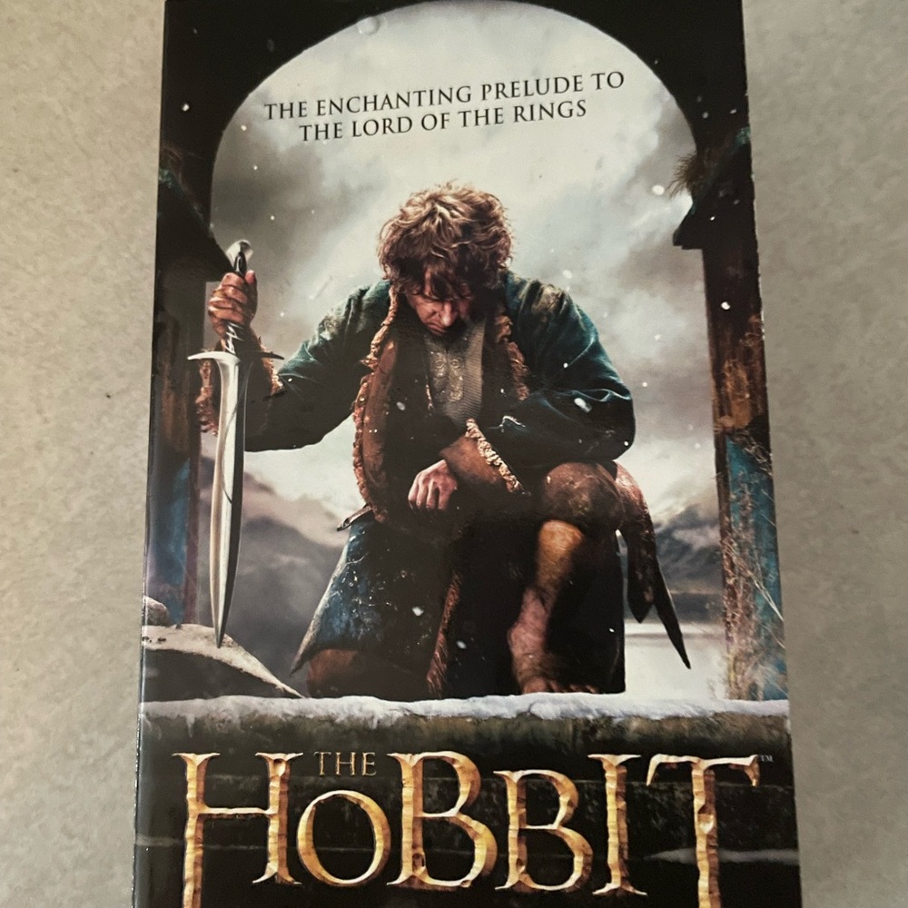 The Hobbit Book - Black and Brown Cover